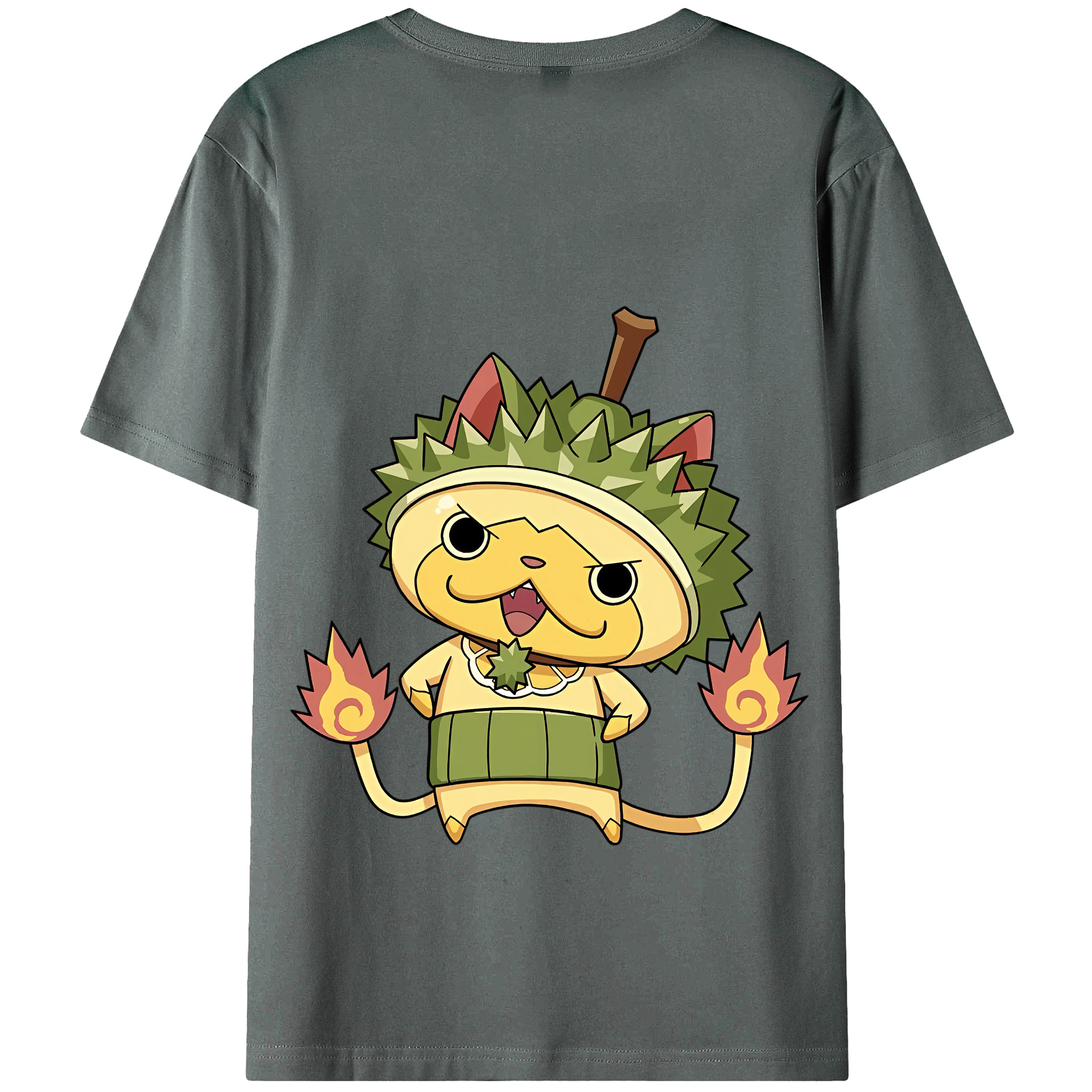 （画像用） 妖怪ウォッチ Yo-kai Watch 綿100％半袖Tシャツ（背面プリント）